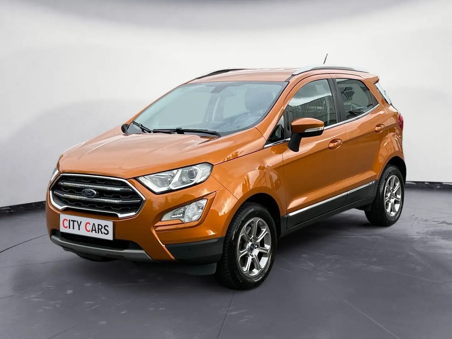 Ford EcoSport Titanium Navi PDC Sitzheizung Tempomat Orange - 1