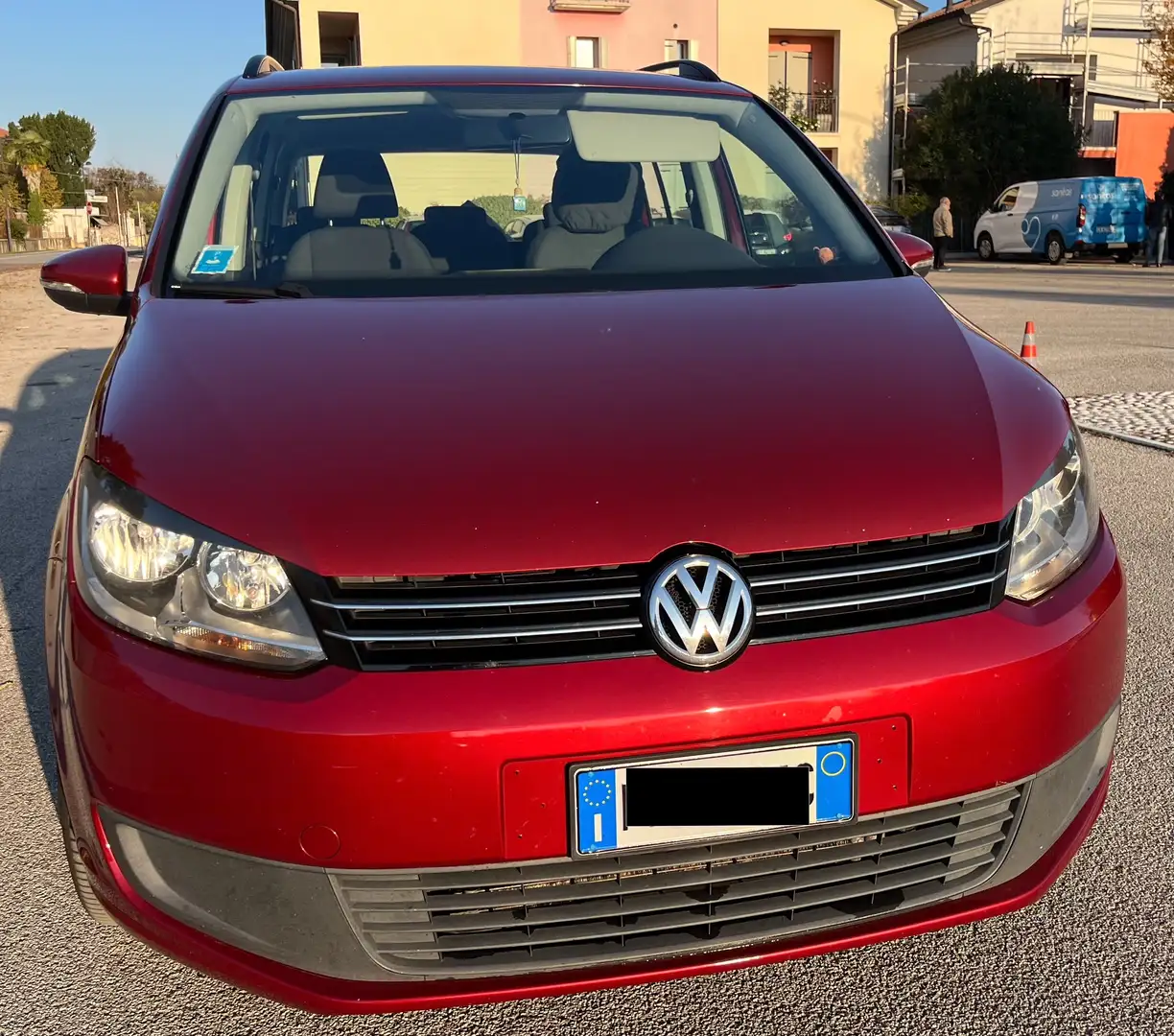 Volkswagen Touran Touran II 2010 1.4 tsi Comfortline ecofuel M 150cv Roşu - 2