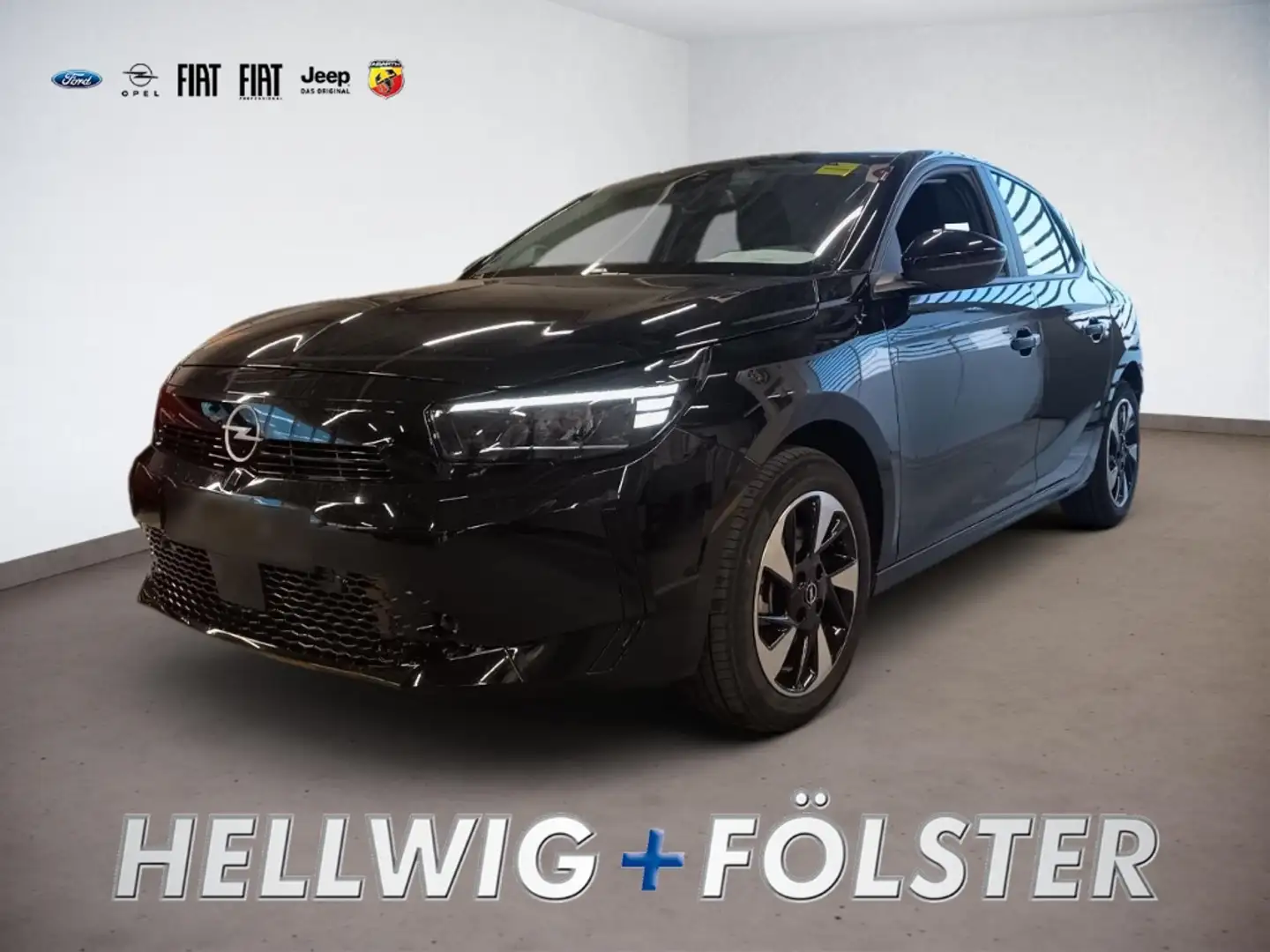 Opel Corsa-e F Edition 7,4 kW Charger SHZ PDC Schwarz - 1