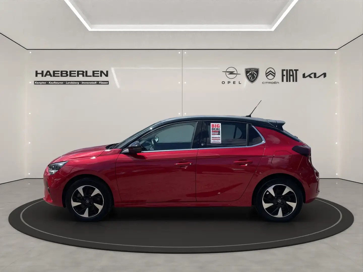 Opel Corsa F e Elegance NAVI Kliamauto Intellilux Rot - 2