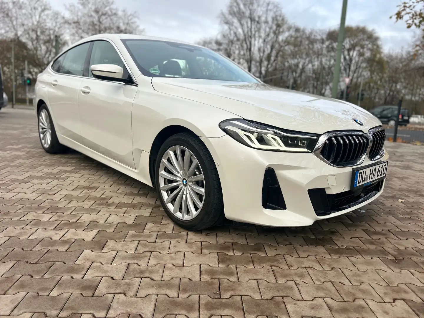 BMW 620 620 d Gran Turismo Luxury Line, Voll Ausstattung Weiß - 2
