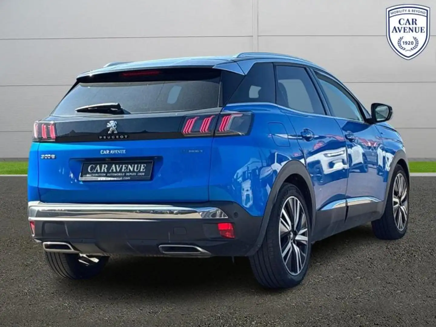 Peugeot 3008 HYBRID4 300ch GT Pack e-EAT8 Blauw - 2