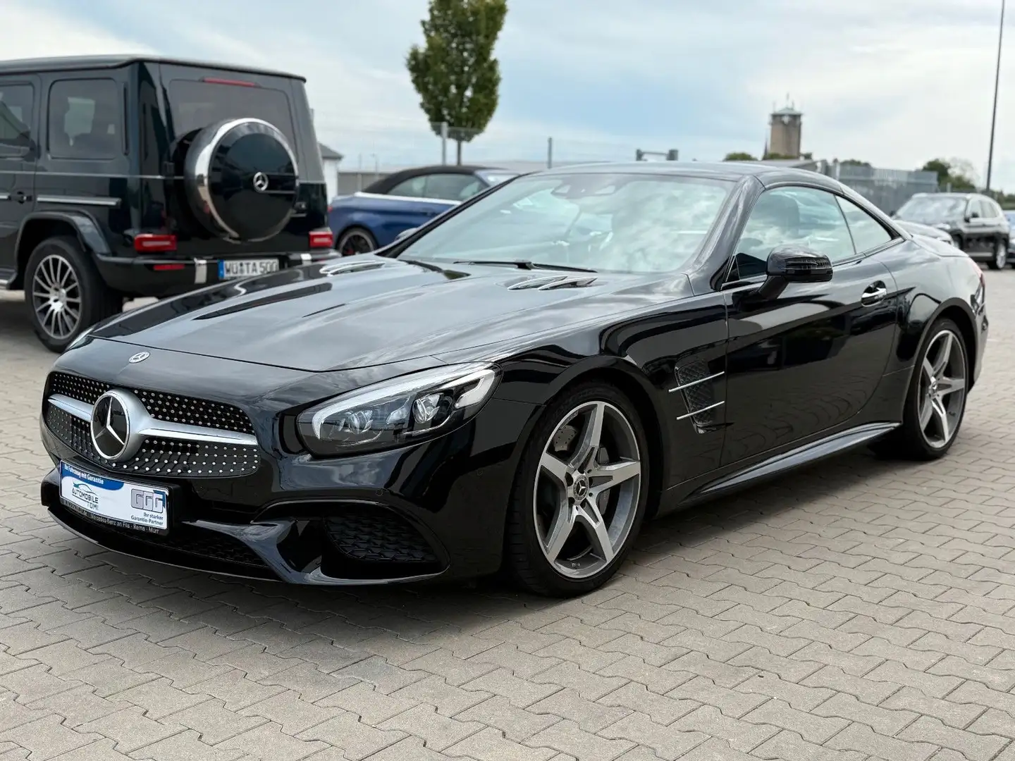 Mercedes-Benz SL 500 |Schiebedach|ACC|Memory|VOLL aus 2.Hd|TOP! Negro - 1