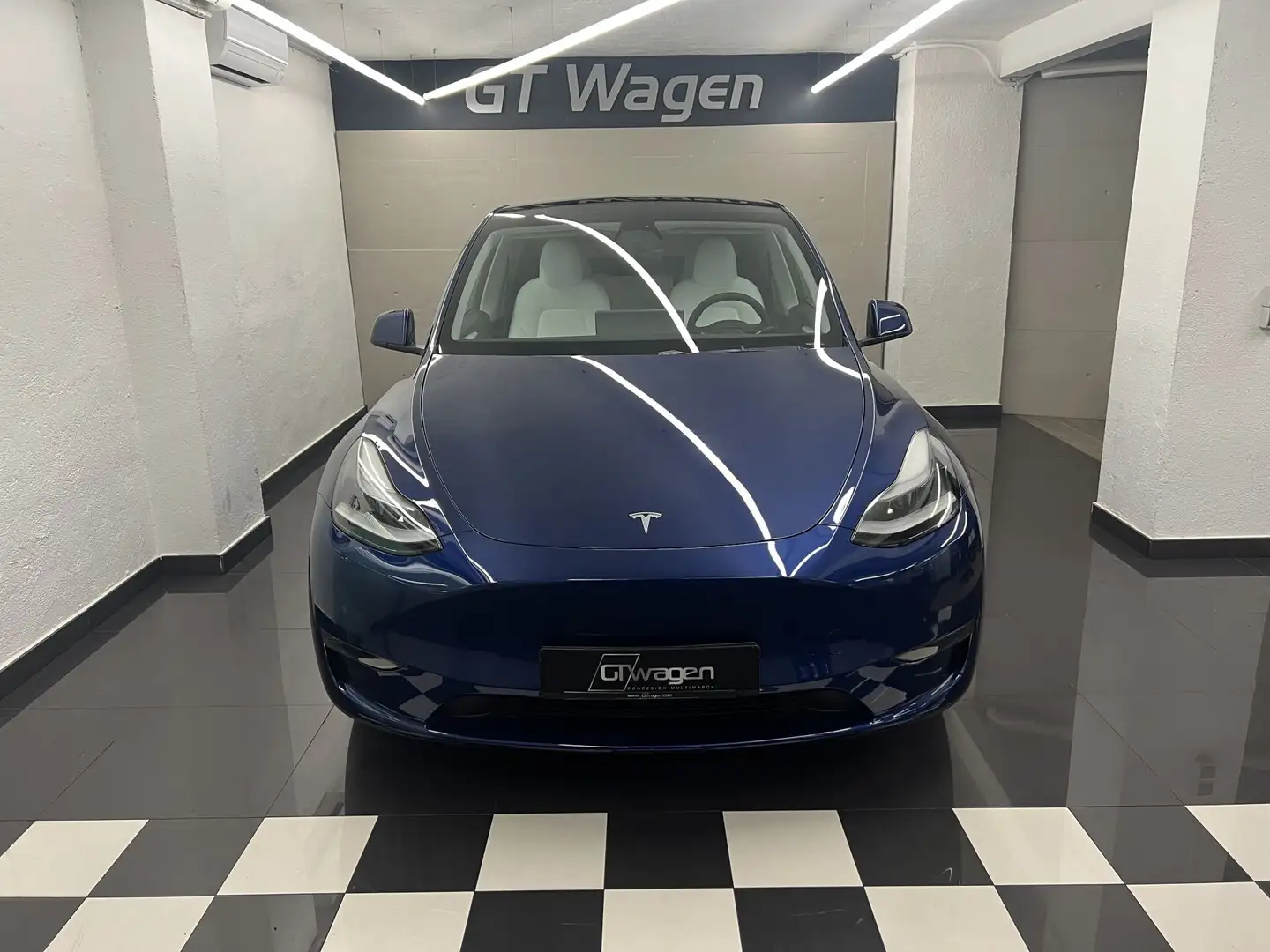 Tesla Model Y Performance 4WD Azul - 1
