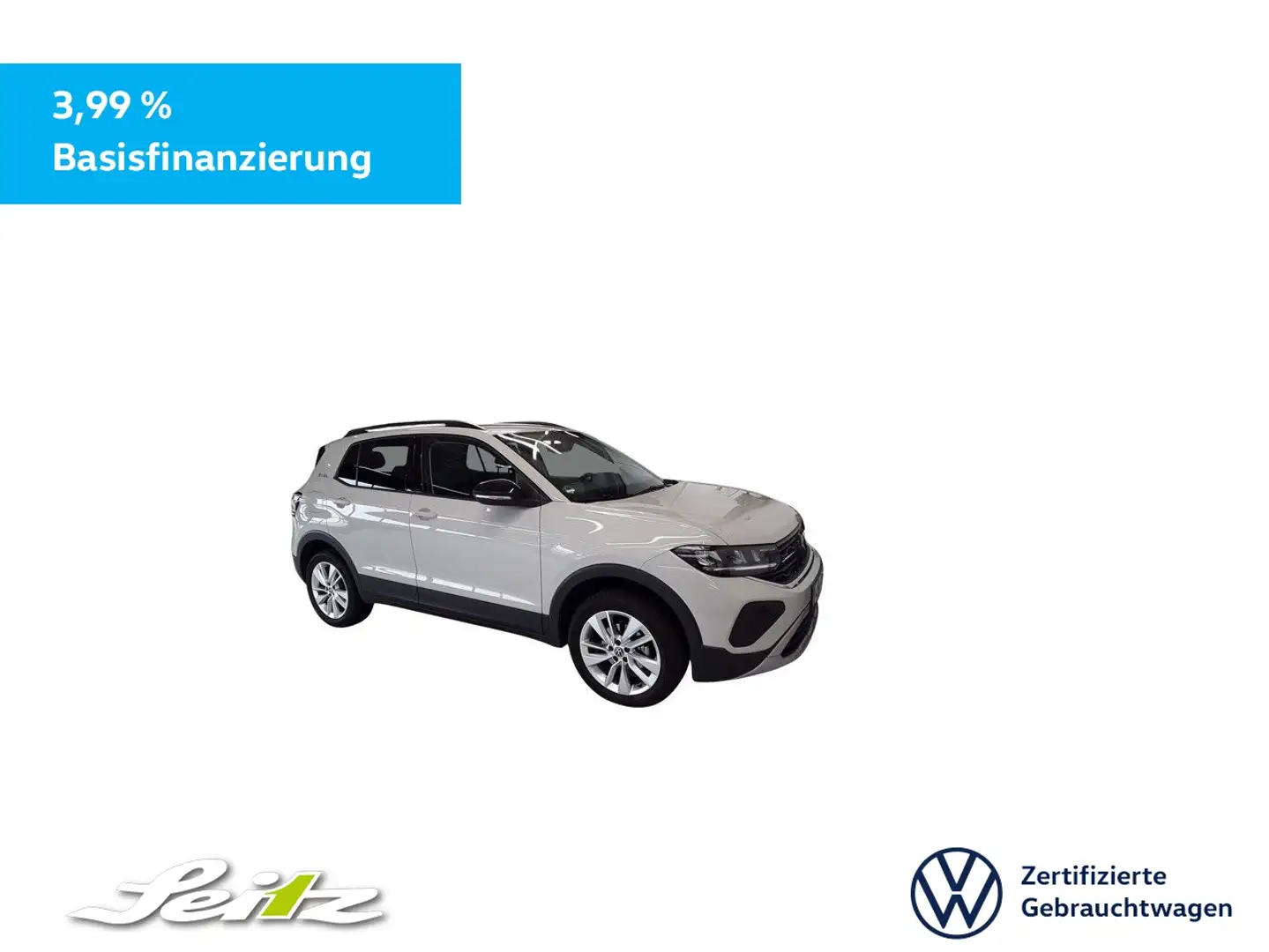 Volkswagen T-Cross 1.0 TSI Goal *LED*KAMERA*NAVI* Grijs - 1