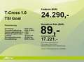 Volkswagen T-Cross 1.0 TSI Goal *LED*KAMERA*NAVI* Grigio - thumbnail 6