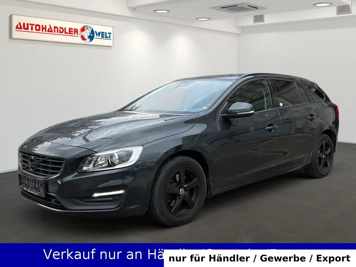 Volvo V60 Kombi AAC Xenon T-Leder SHZ Navi PDC Grau - 1