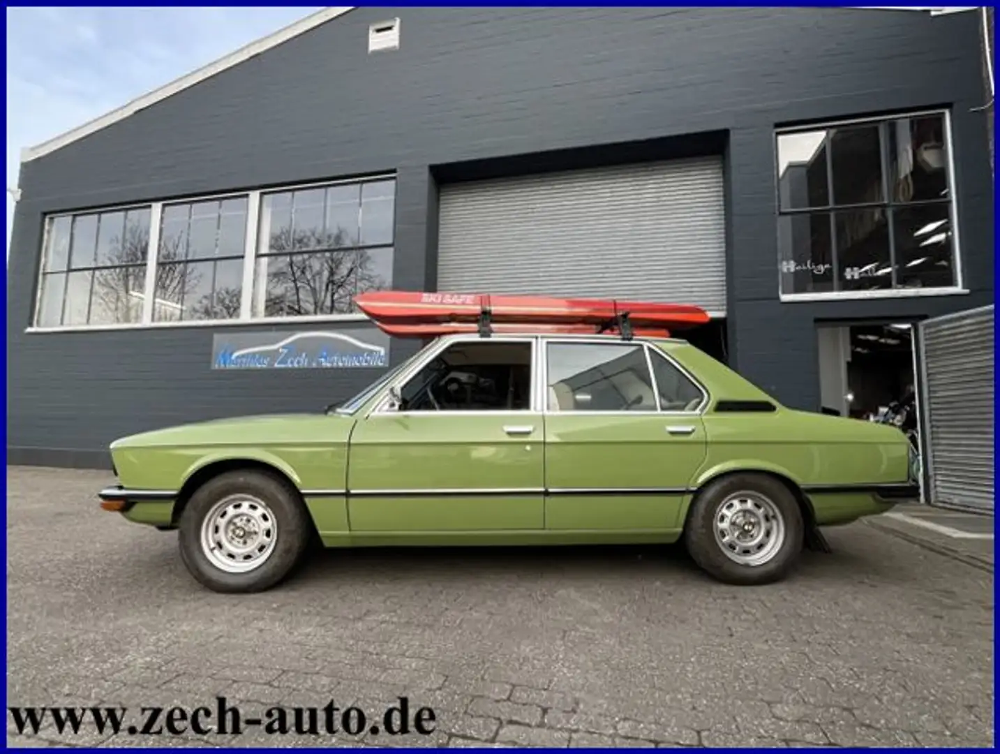 BMW 520 /6 * E 12 * 1 Haltereintrag * NW Rechnung * Zelená - 2