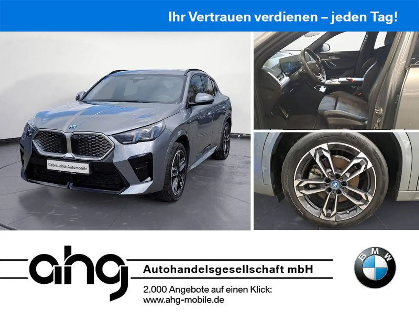BMW iX2 ix2 xDrive30 M Sport Navi Head-Up AHK ACC 360° Grau - 1