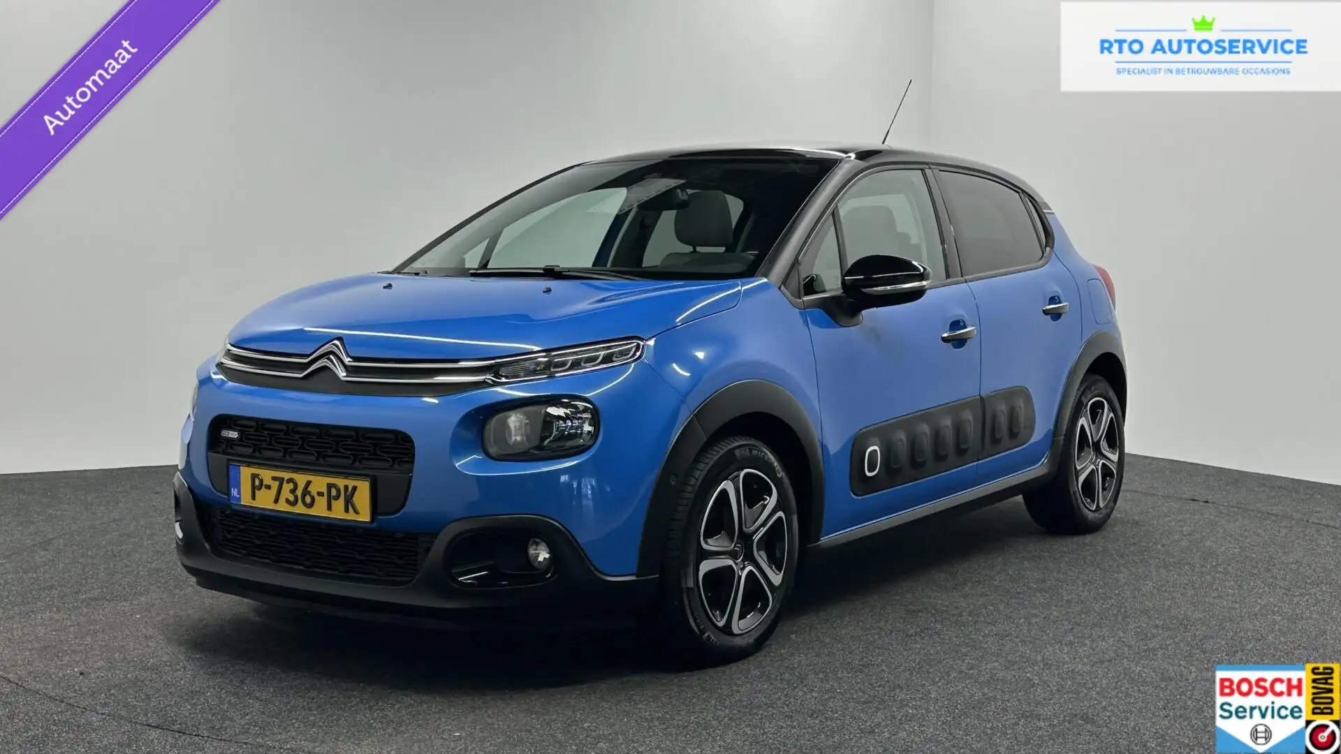 Citroen C3 1.2 PureTech S&S Shine NAVI CARPLAY CRUISE CONTROL Bleu - 1