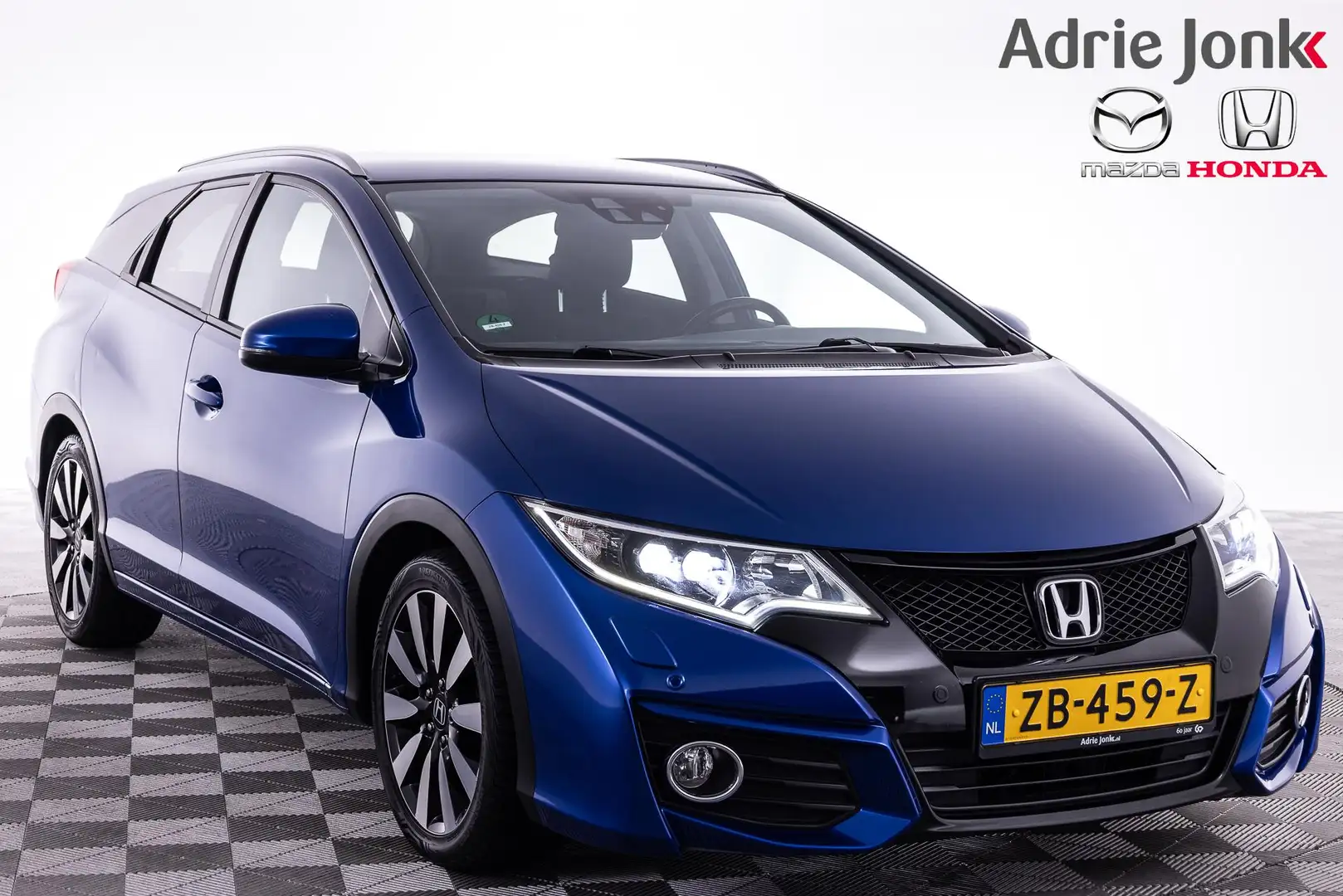Honda Civic Tourer 1.8 Lifestyle | AUTOMAAT | DRIVER ASSISTANC Bleu - 1