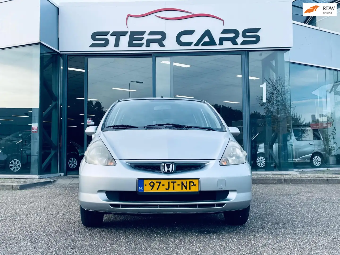 Honda Jazz 1.4 LS, Automaat, Airco, Nieuw APK, NAP Gris - 1