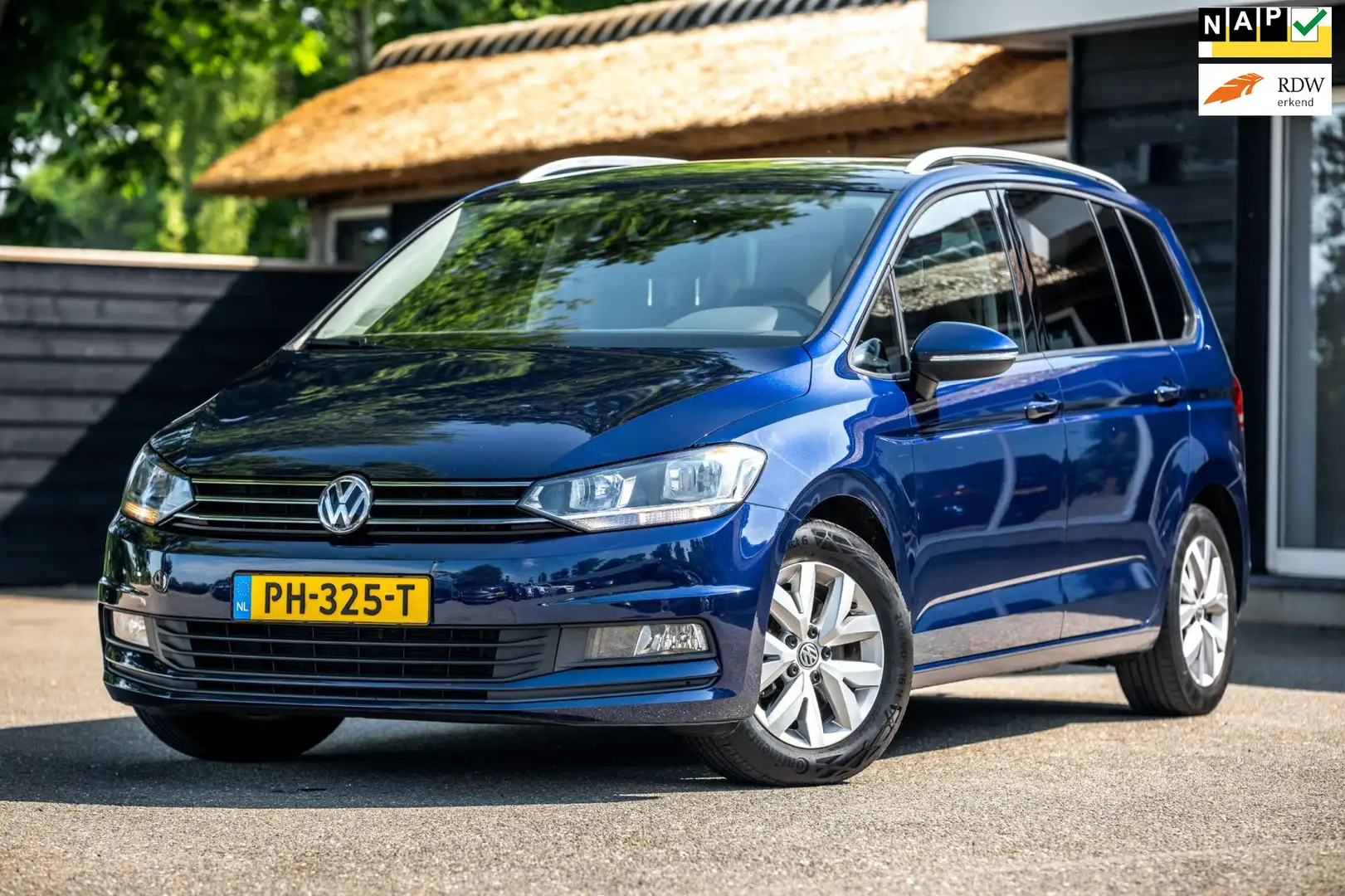 Volkswagen Touran 1.2 TSI Comfortline Trekhaak I Adaptieve Cruise Co Bleu - 1