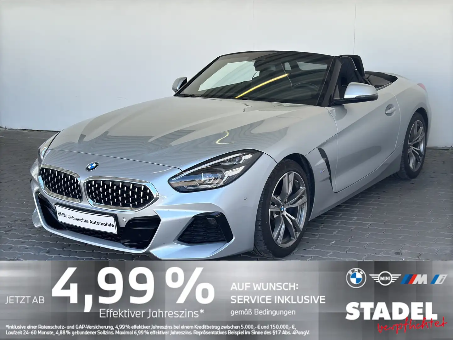 BMW Z4 sDrive30i M Sport Navi.LED.HiFi.RFK.Ambiente Silber - 2