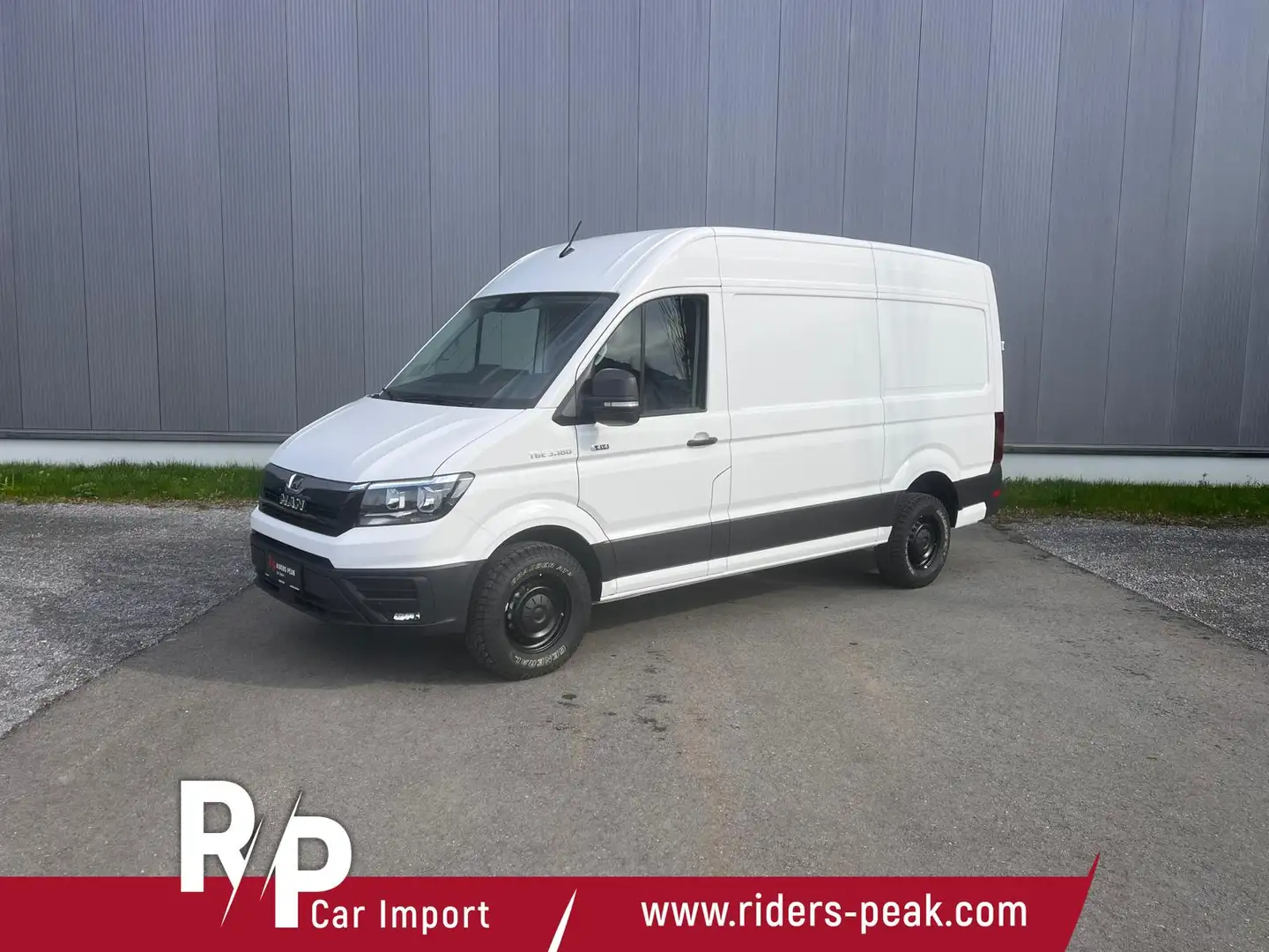 MAN 3.180/L3H3/4x4/177 PS/Seikel/3,5 t AHK+Auflastung! Weiß - 1
