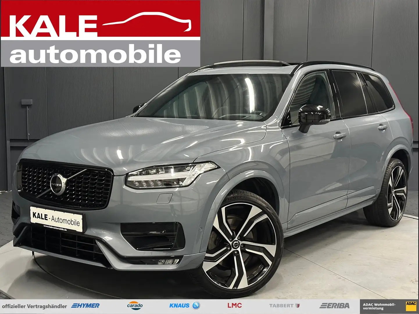 Volvo XC90 R-Design AWD*22Zoll*PANORAMA*HUD*AHK*LUFT*Standhzg Gris - 1