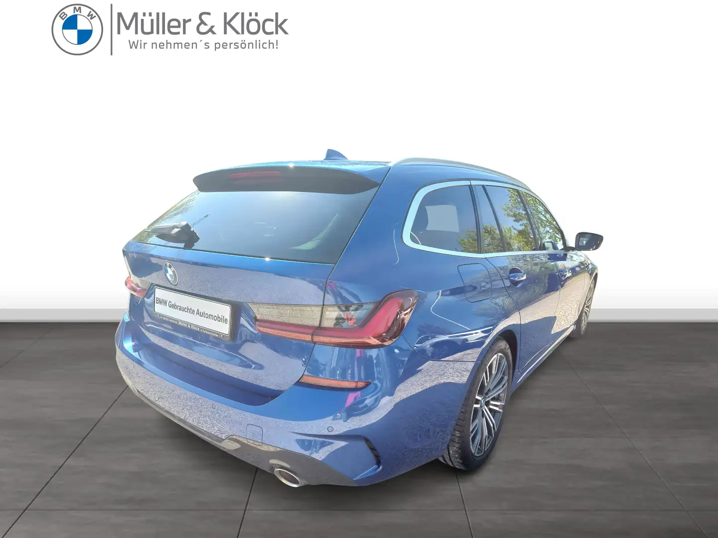 BMW 320 i Touring M Sport HiFi DAB WLAN Komfortzg. Bleu - 2