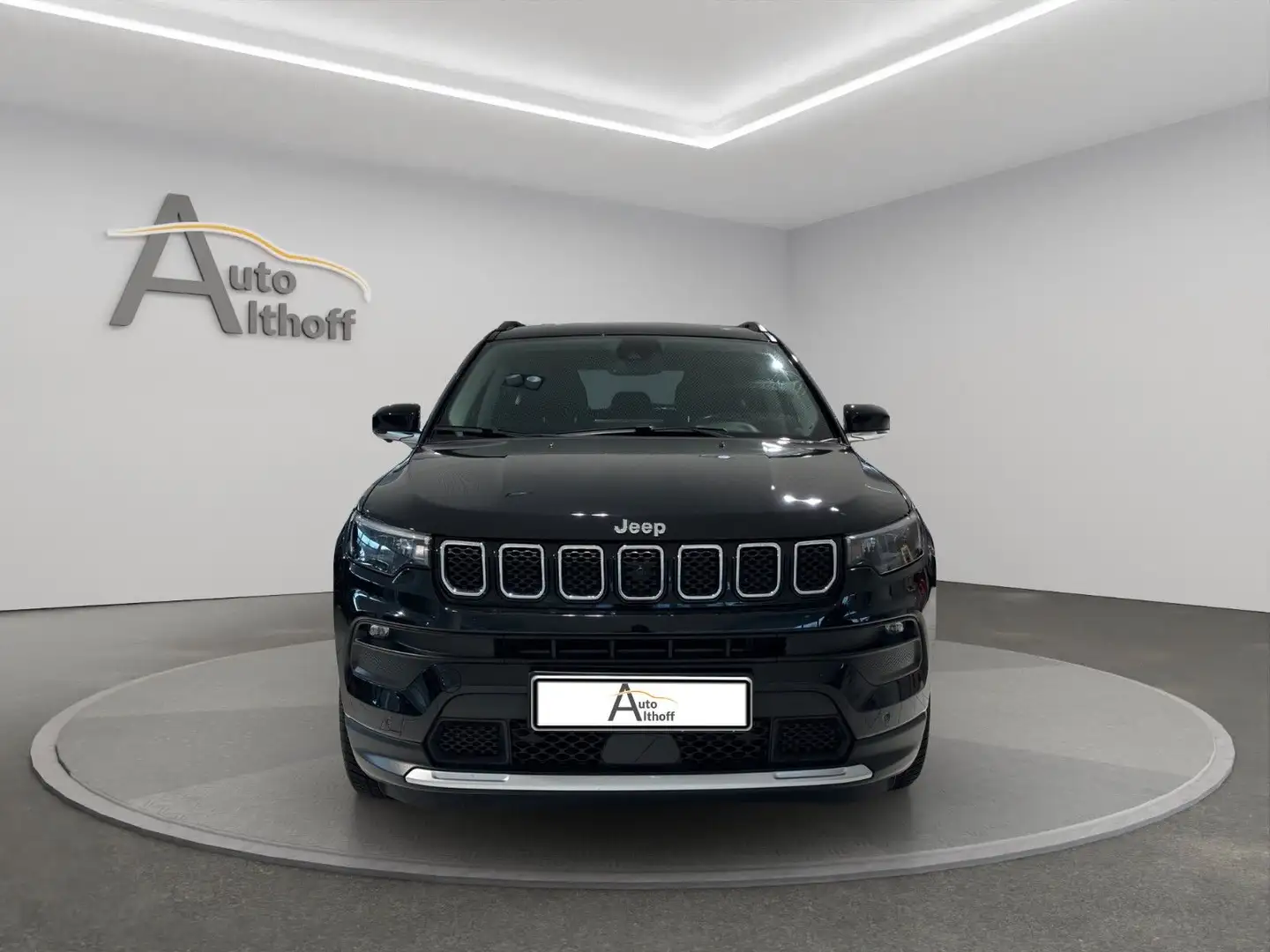 Jeep Compass 2.HD DSG APPLE ACC 360° PARK NAVI SHZ EH Schwarz - 2