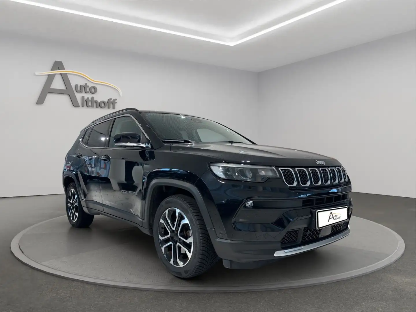 Jeep Compass 2.HD DSG APPLE ACC 360° PARK NAVI SHZ EH Schwarz - 1