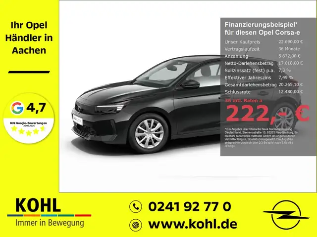 Opel Corsa-e F Edition 136PS SHZ LHZ PDC Wärmepumpe 3-Phasen OB