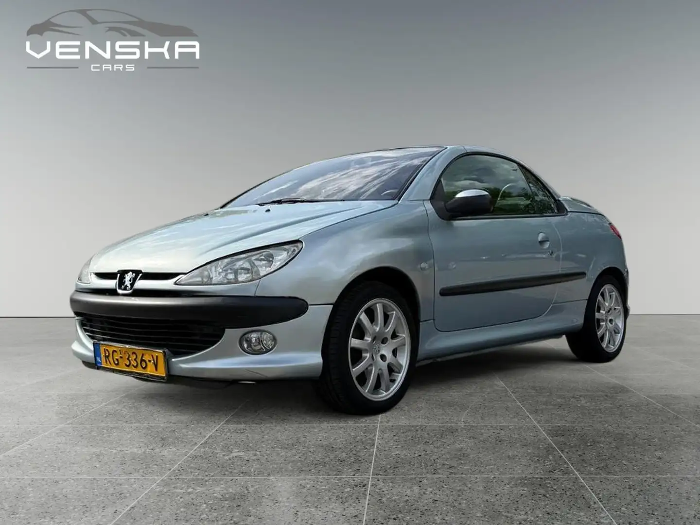 Peugeot 206 CC 1.6-16V Gris - 1
