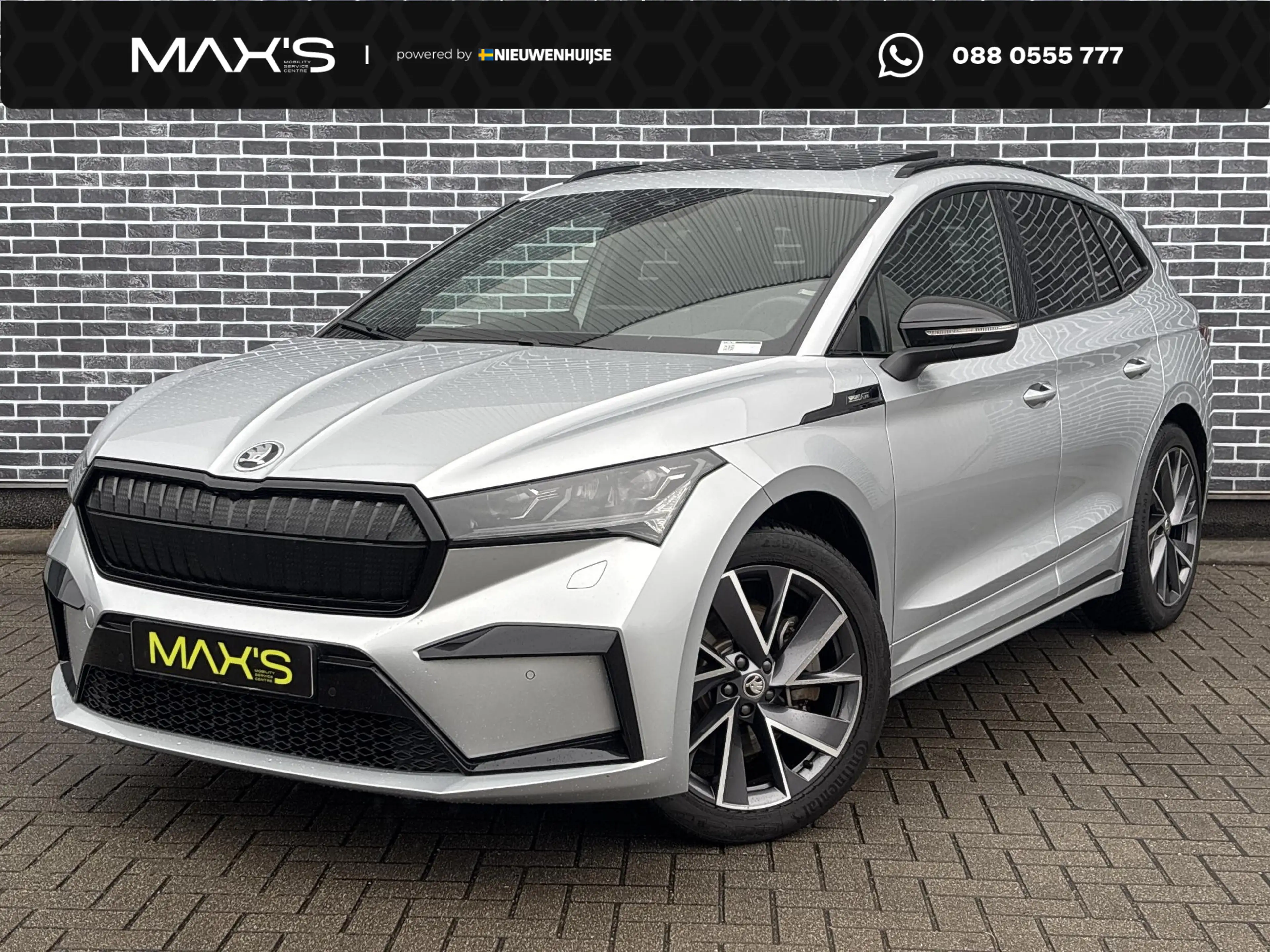 Skoda Enyaq iV 80 Sportline | Panoramadak | Achteruitrijcamera