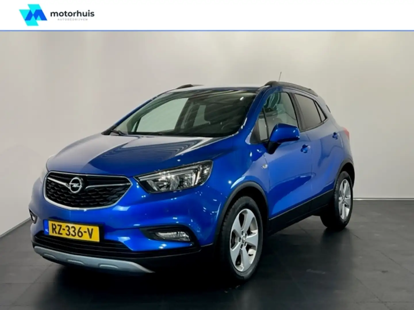 Opel Mokka X 1.4 Turbo 140pk Start/Stop Online Edition/navigati Blauw - 1