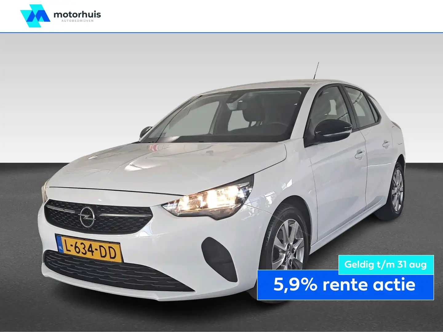 Opel Corsa 1.2 Turbo Start/Stop 100pk Edition Wit - 1