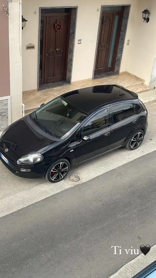 Fiat Punto Evo 5p 1.3 mjt Active s&s 75cv Nero - 1