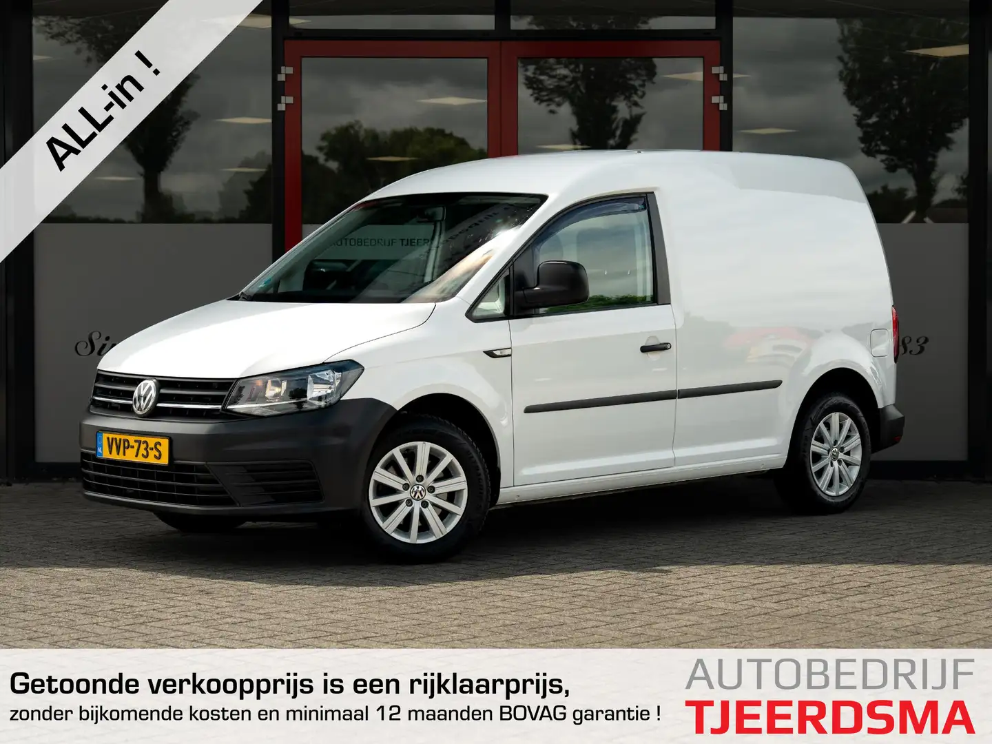 Volkswagen Caddy 2.0 TDI L1H1 BMT Comfortline | Trekhaak | MARGE VO Wit - 1