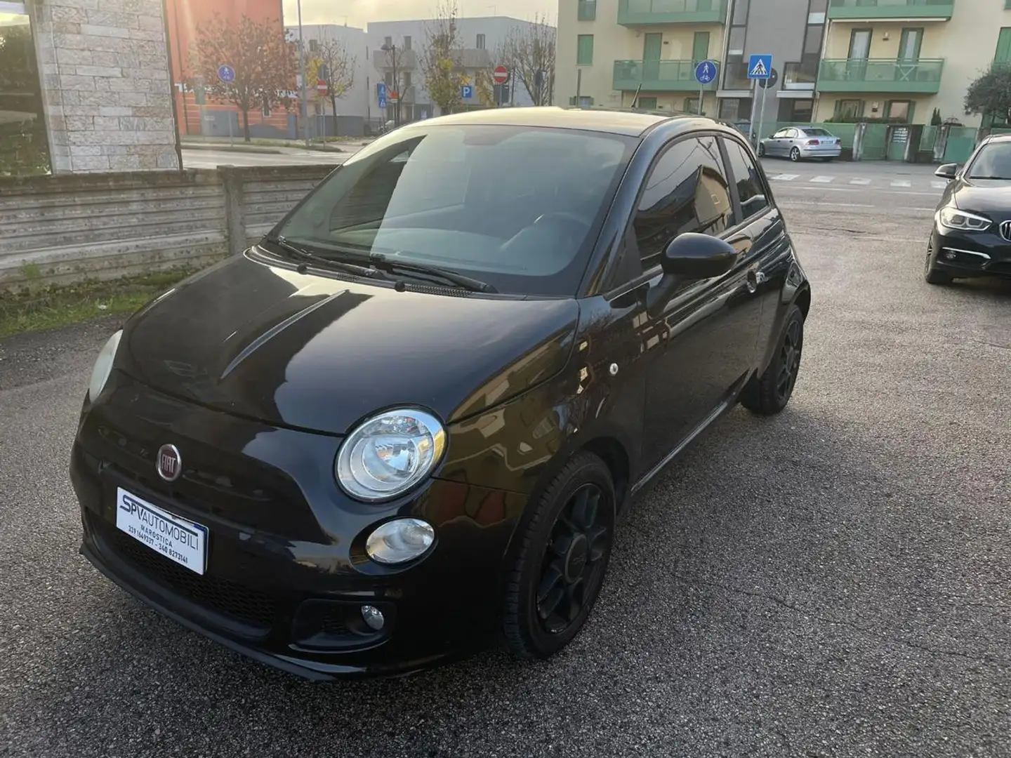 Fiat 500 1.3 Multijet 95 CV Sport Schwarz - 2