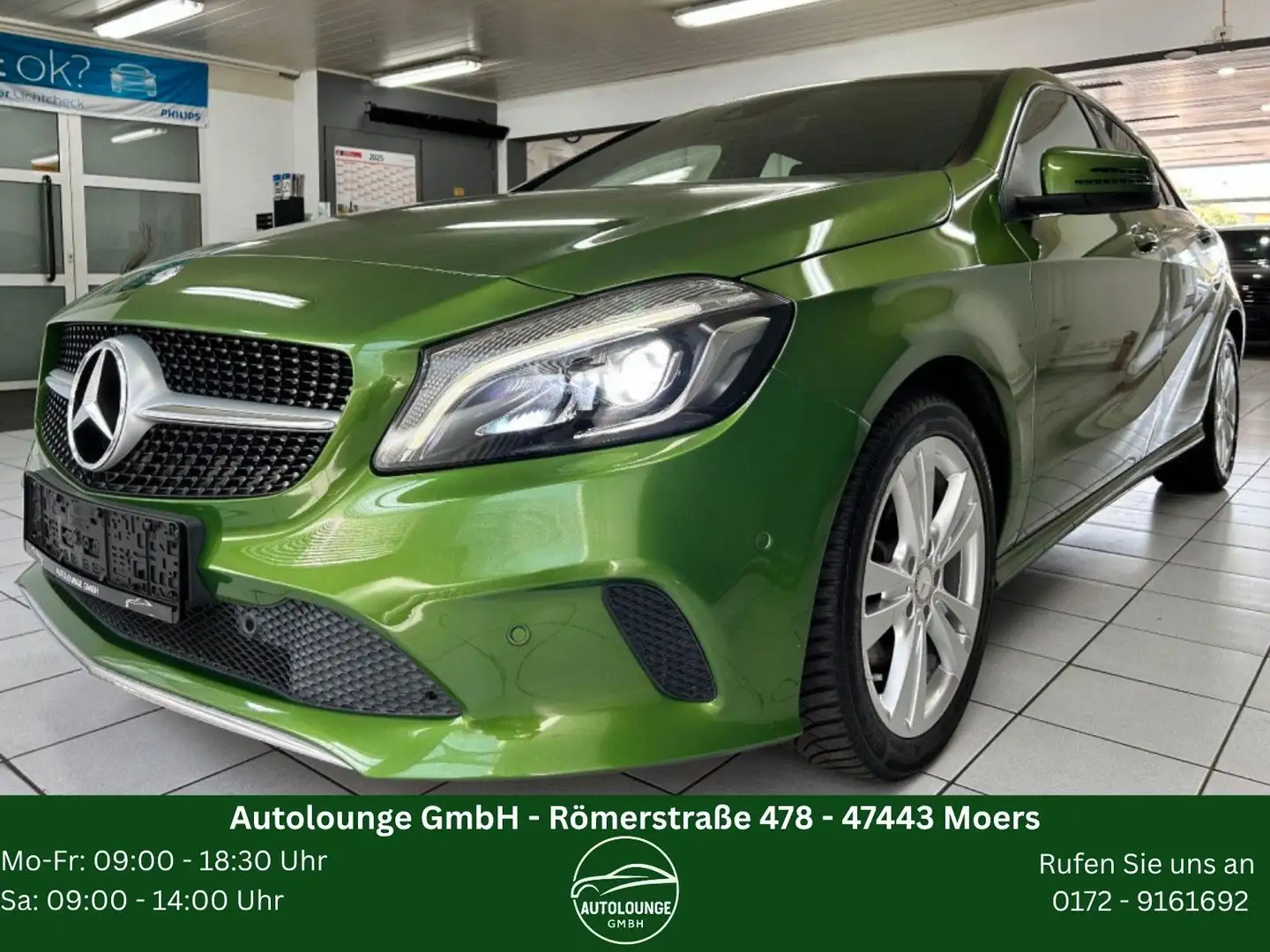 Mercedes-Benz A 180 BlueEfficiency*Navi*LED*AktiverPark.*ACC Vert - 1