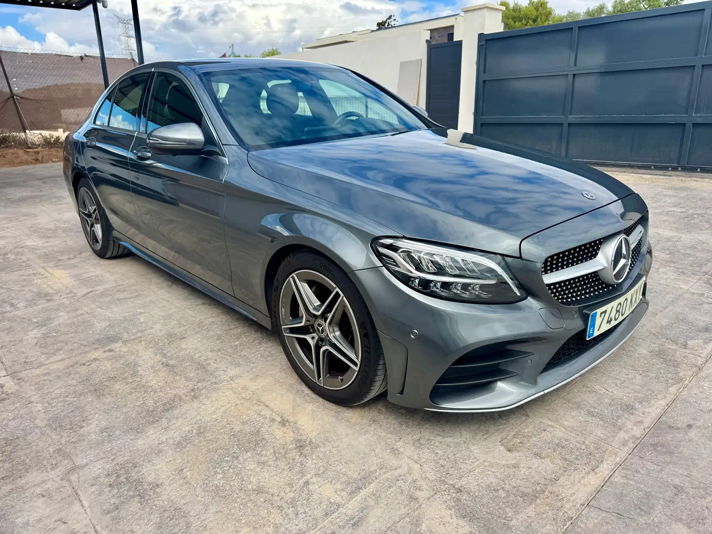Mercedes-Benz C 200 C 200d 9G-Tronic Gris - 2