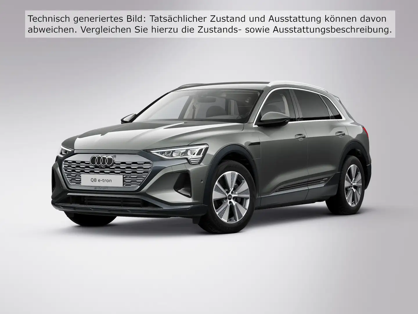 Audi Q8 e-tron 50 Q ADVANCED MATRIX KAMERA BuO AHK Gris - 2