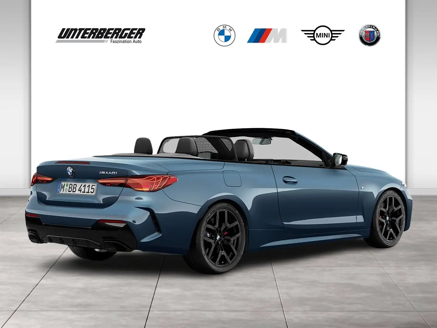 BMW 440 M440i xDrive Cabrio Pro ACC 360° HUD HK ALED Blau - 2
