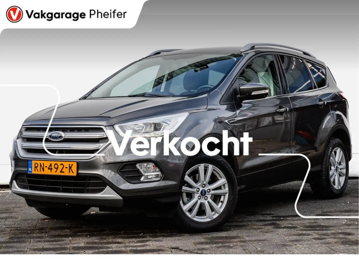 Ford Kuga 1.5 120pk EcoBoost Trend Ultimate Trekhaak/ Full m Gris - 1