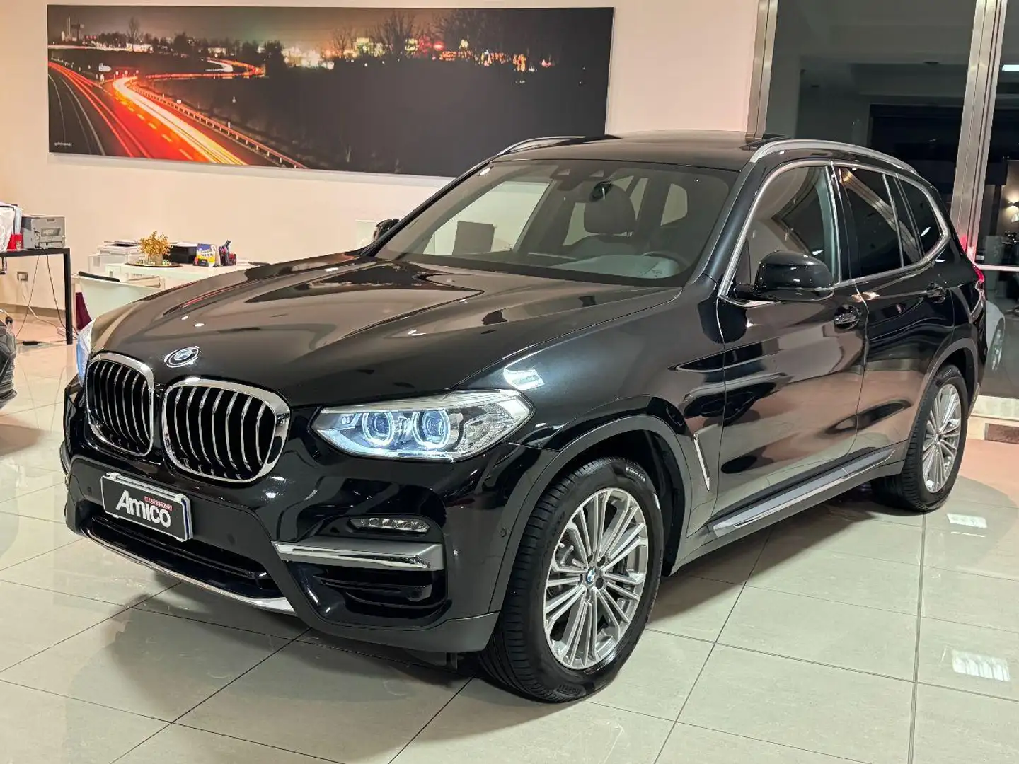 BMW X3 xDrive20d 48V Tetto/Luci Ambient/Pelle+ventilati 2 Noir - 1