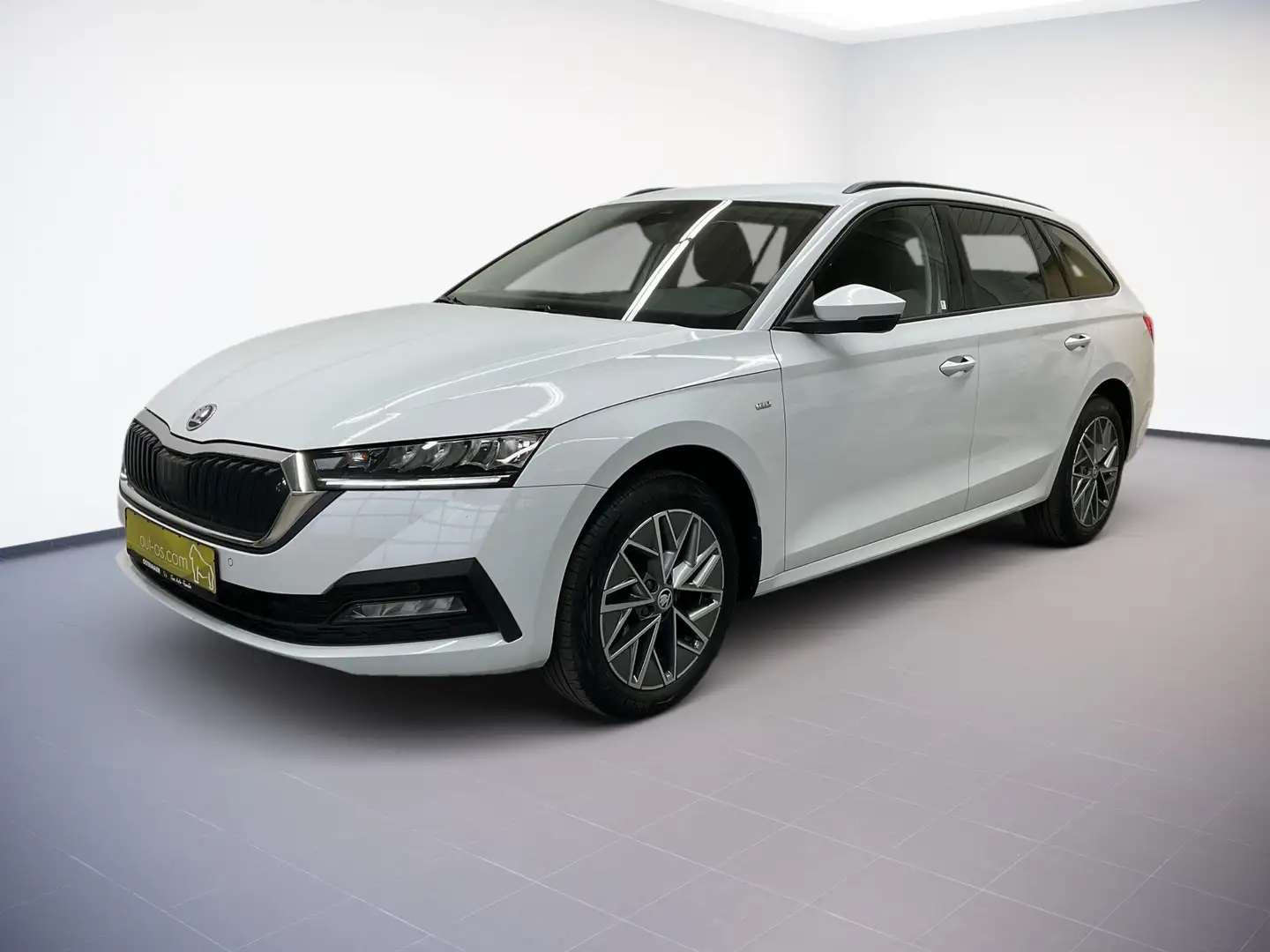 Skoda Octavia Combi AMBITION 2.0TDI 150PS DSG 4x4 AHK.GRA.2xPDC. Blanc - 2