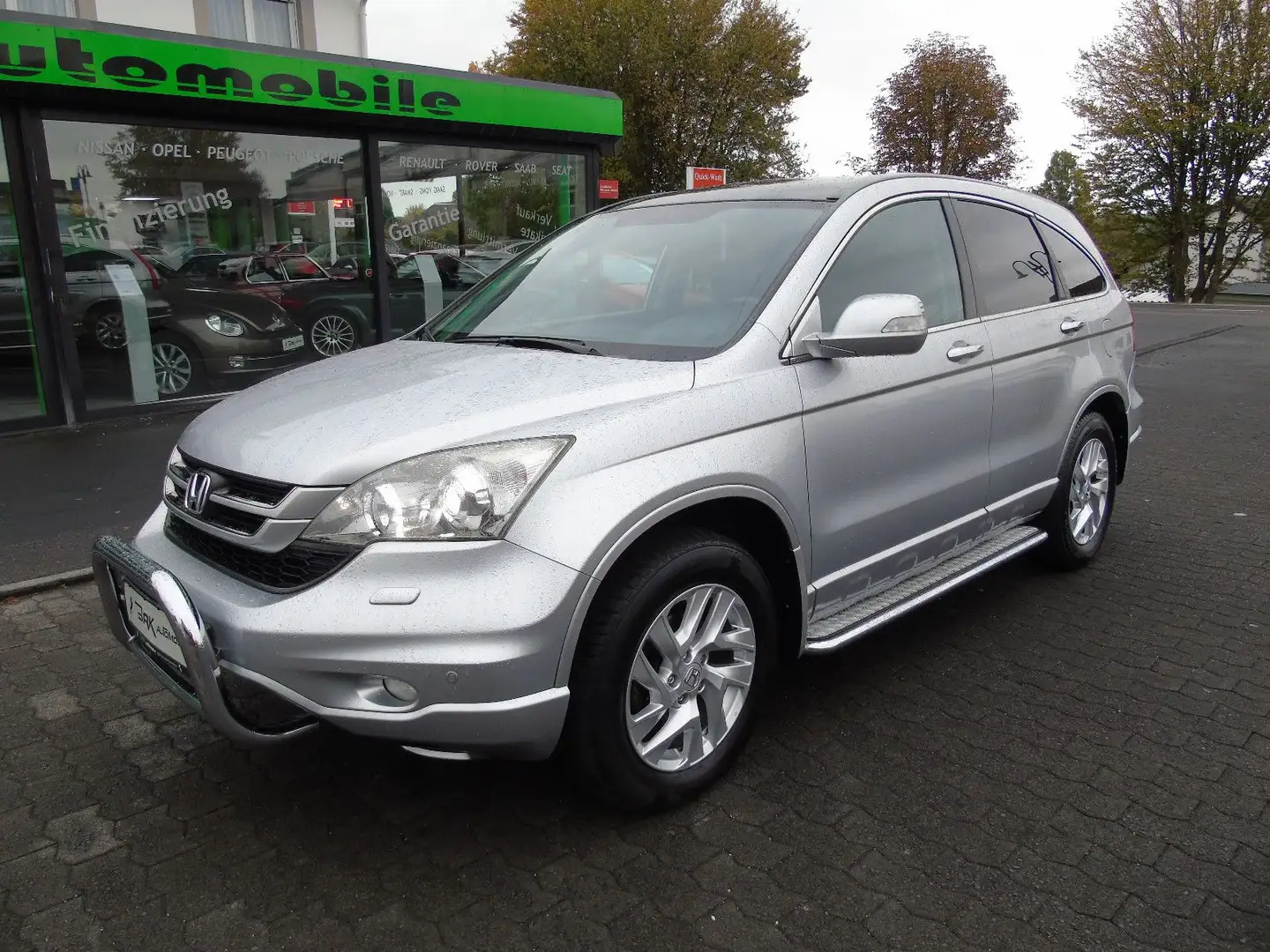 Honda CR-V Executive 4x4 *LEDER*SCHIEBEDACH*XENON*NAVI Silber - 1