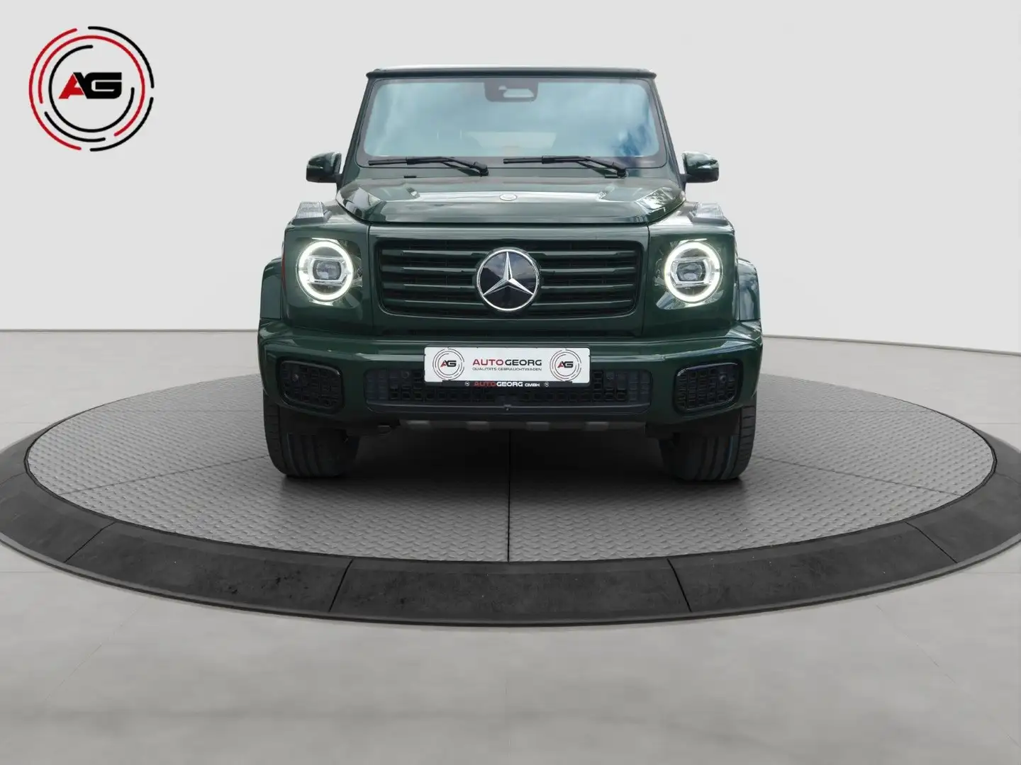 Mercedes-Benz G 450 G450d MASSAGE GLASDACH DIST 360° BURM STANDH AHK Grün - 2