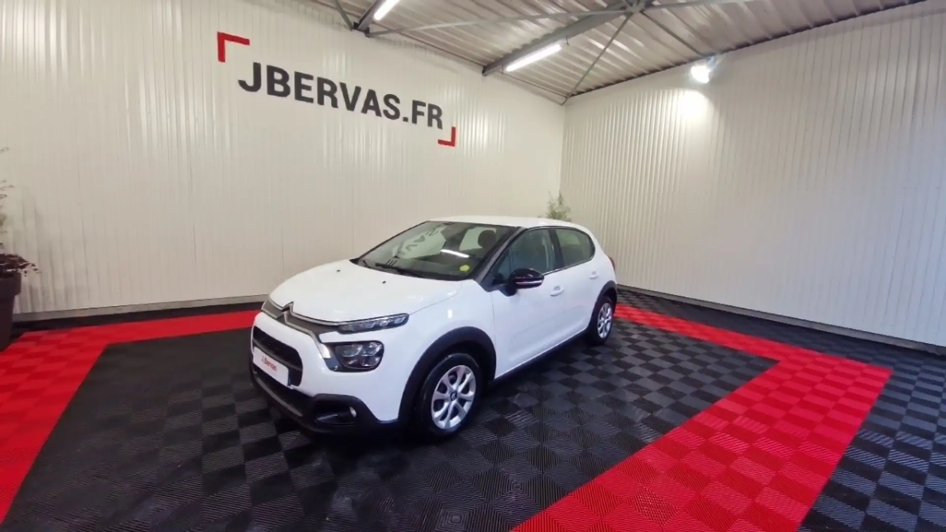 Citroen C3 BLUEHDI 100 SS FEEL BUSINESS Blanc - 1