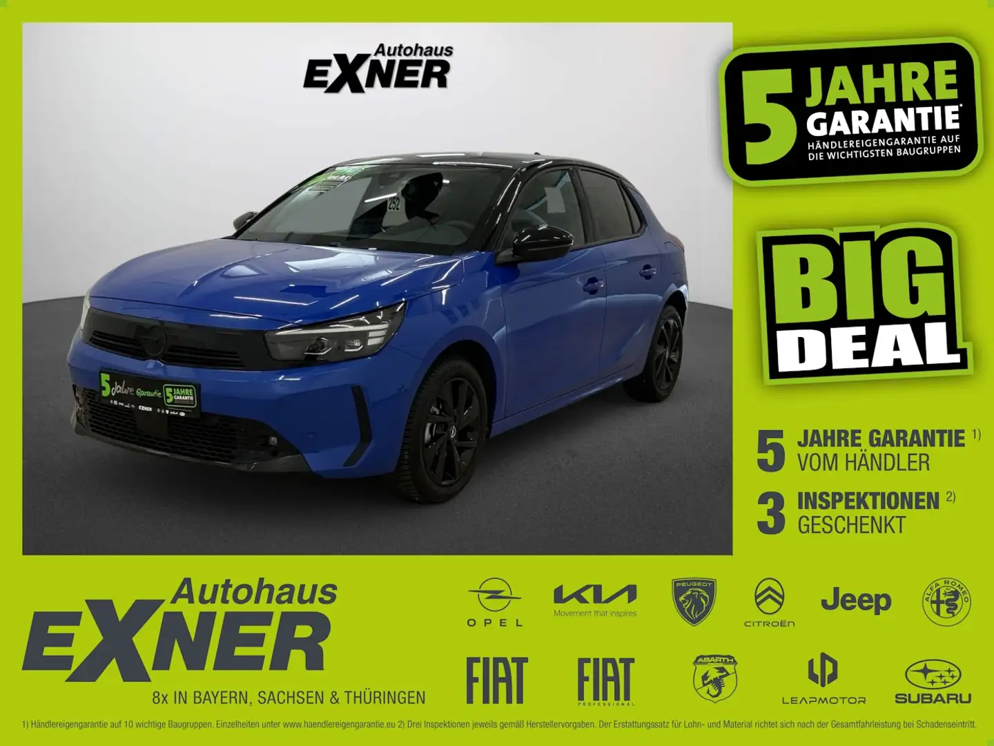 Opel Corsa F 1.2 Turbo GS *Navi*Rückfahrkamera*LED Blau - 1