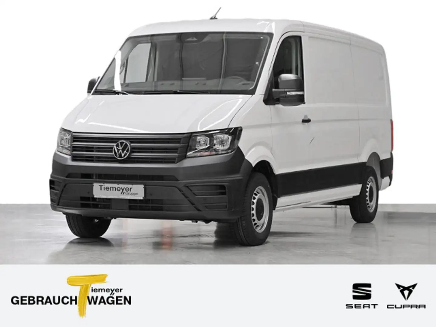 Volkswagen Crafter Kasten 35 MJ 2025 Klima GJR Doppelsitzba Weiß - 1