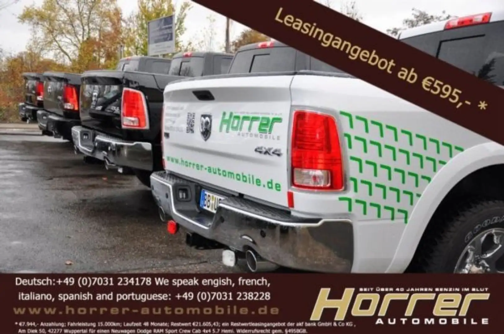 Dodge RAM Laramie Night 3.0L Hurricane Pano 420PS Schwarz - 2