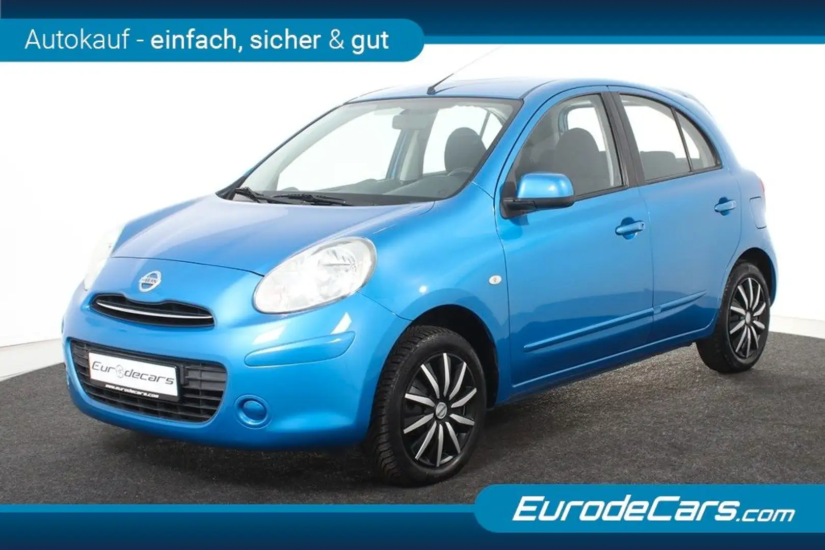 Nissan Micra 1.2 Automatik *Klimaautomatik*Tüv Neu* Blau - 1