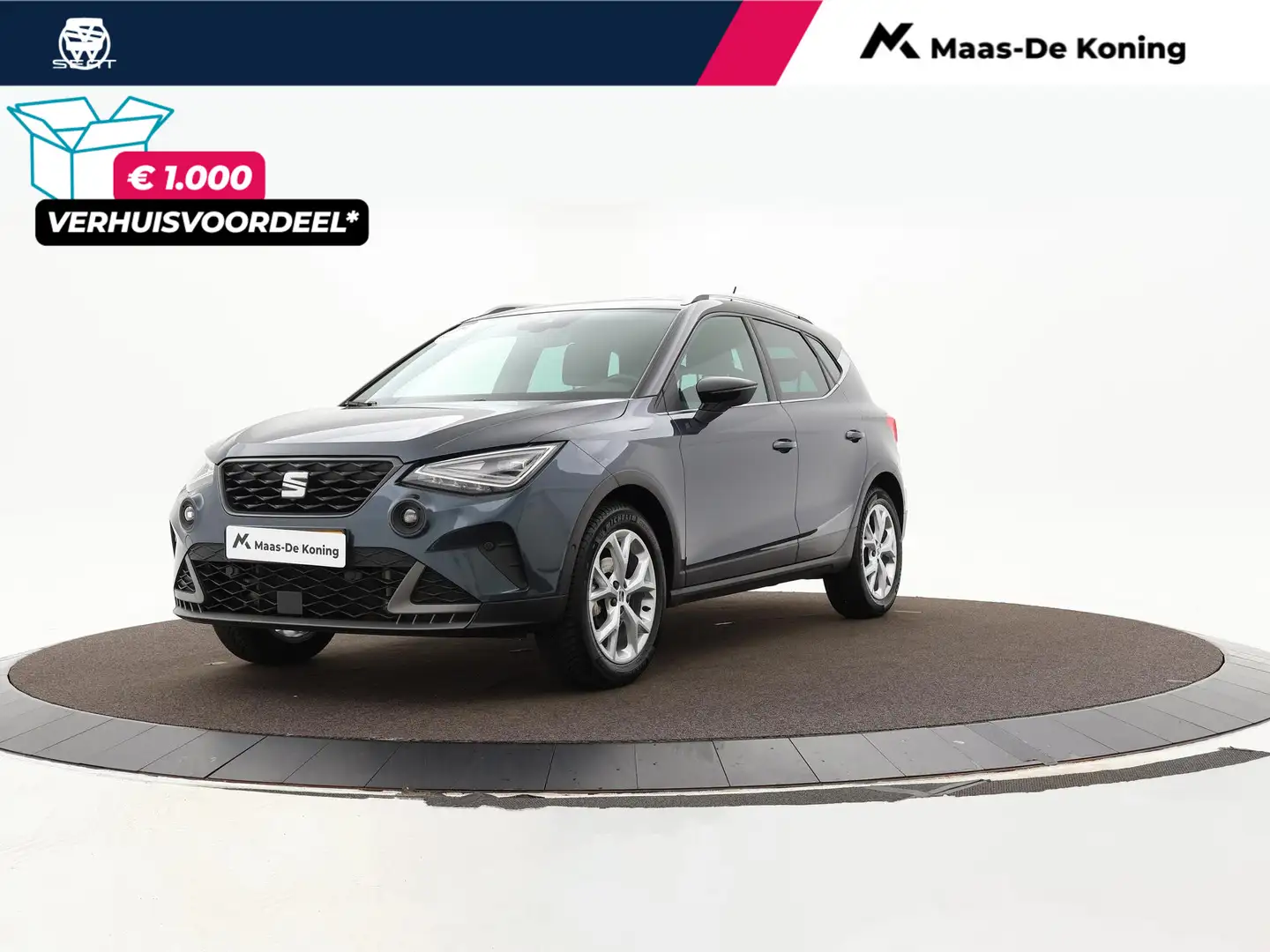 SEAT Arona 1.0 TSI 110pk FR · Camera · Apple/Android Car Play Grijs - 1