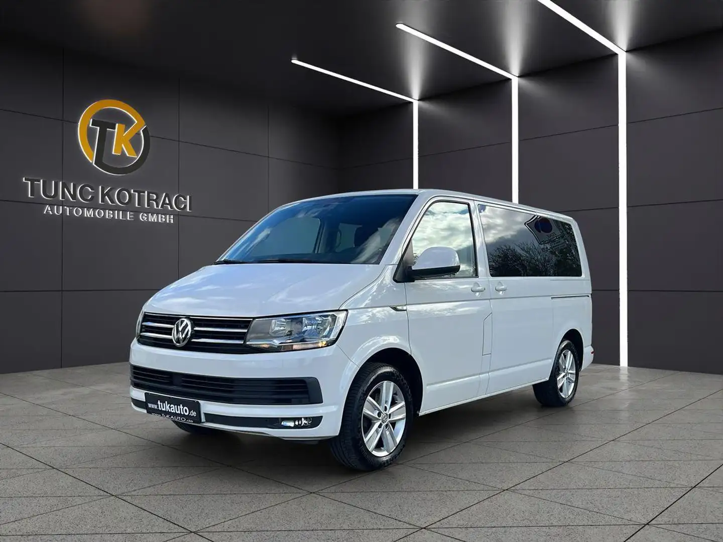 Volkswagen T6 Multivan T6 2.0 TDI DSG MULTIVAN CL|2X EL.SCHIEBE|AHK|ACC Blanc - 1