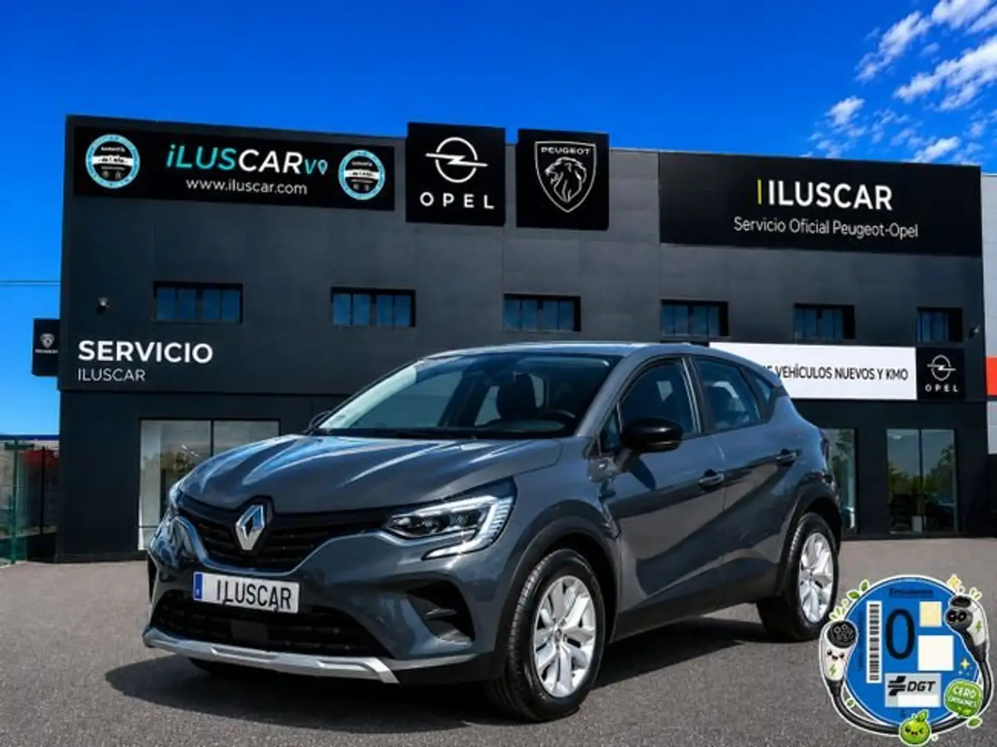 Renault Captur E-TECH Híbrido Enchufable Evolution 117kW Gris - 1