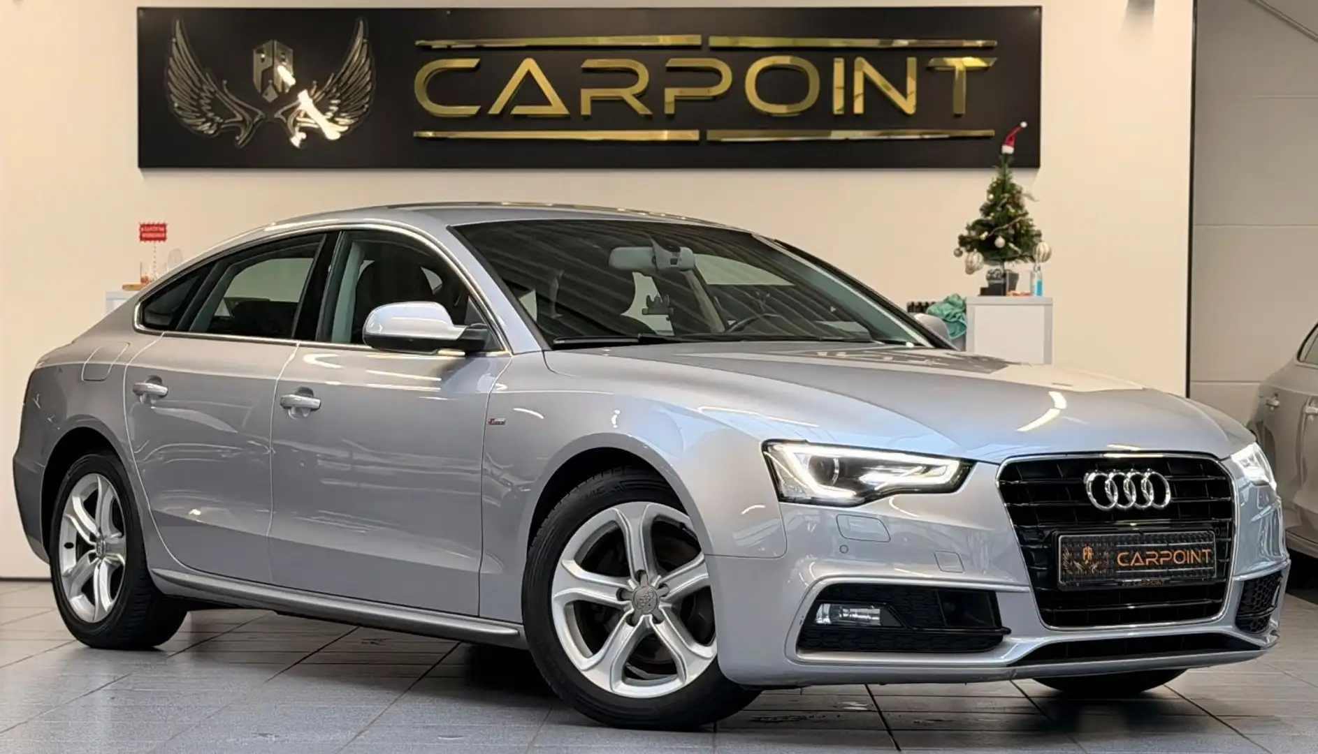 Audi A5 Sportback 2.0 TDI /Xenon/ACC/S-Line/BT/SHZ Zilver - 1
