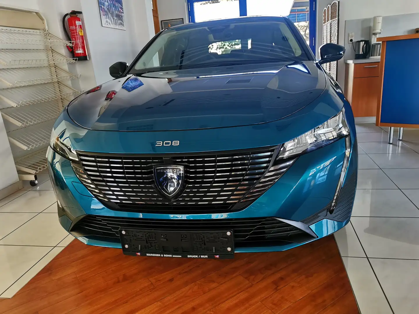 Peugeot 308 308 BlueHDi130 EAT8 Allure Blau - 2